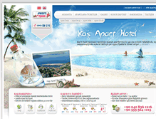 Tablet Screenshot of kasapartotel.com